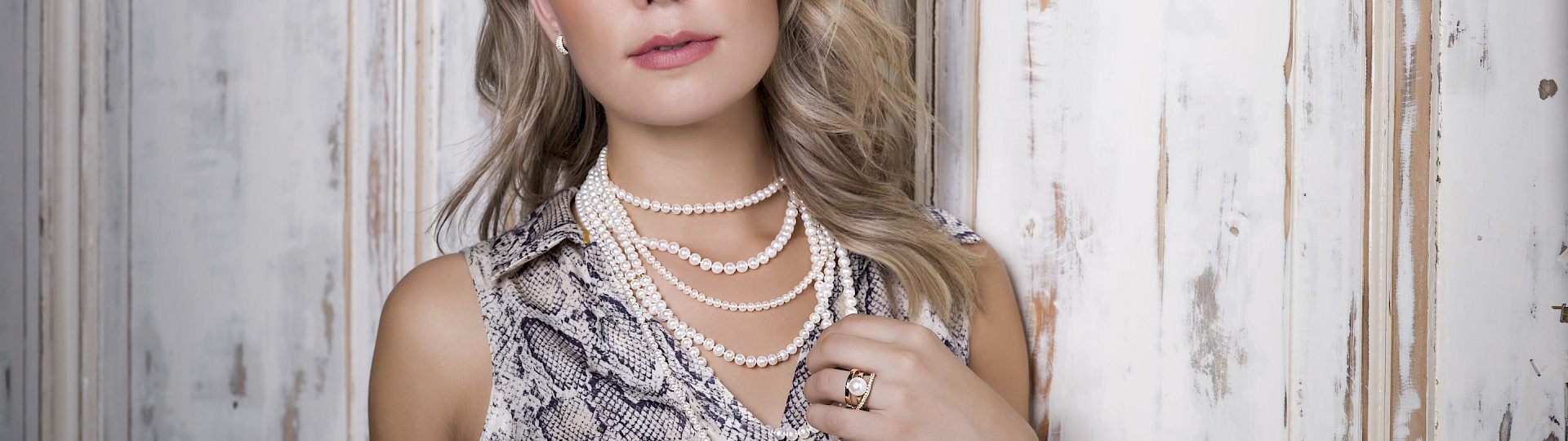 long bohemian pearl necklace